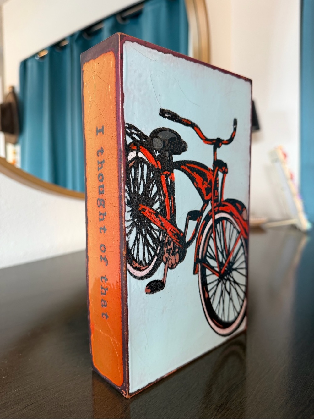 Vintage-Inspired Red Boots, Bike & Heels Wall Art Trio - Picture 13 of 13